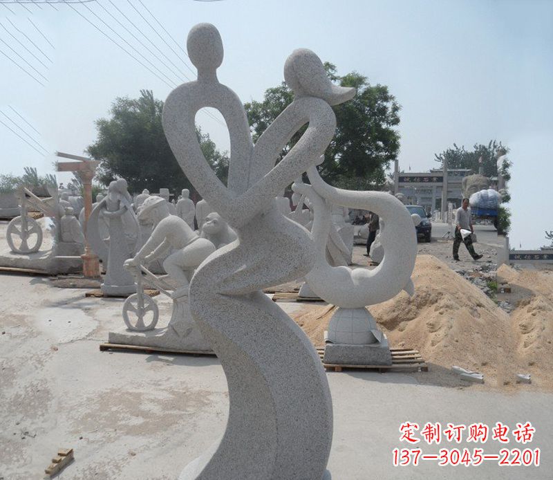 泰州中领雕塑,为您提供特别的情侣石雕
