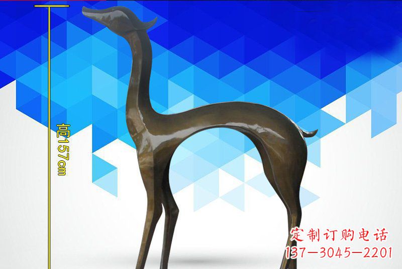 泰州铜质雕刻小鹿雕