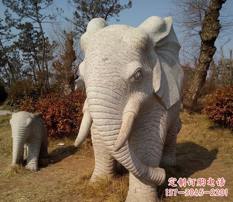 泰州精美大象雕塑
