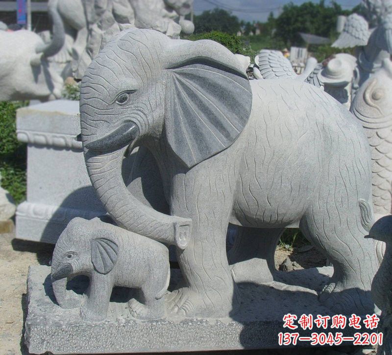 泰州雕塑艺术大象雕塑