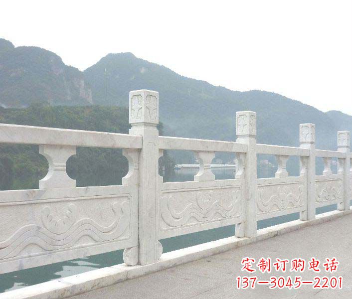 泰州高品质公园大理石栏板景观石雕