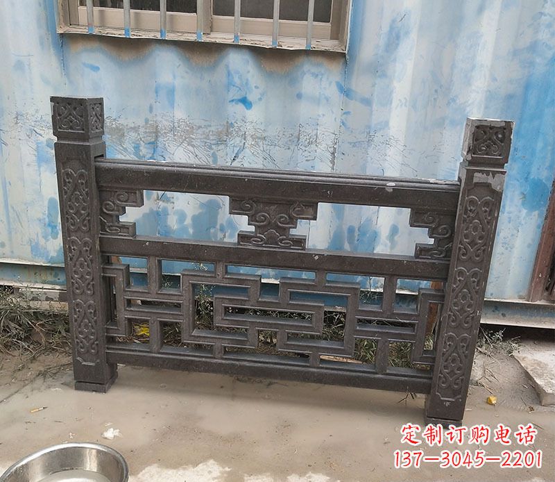 泰州集乐馆大理石栏板雕塑