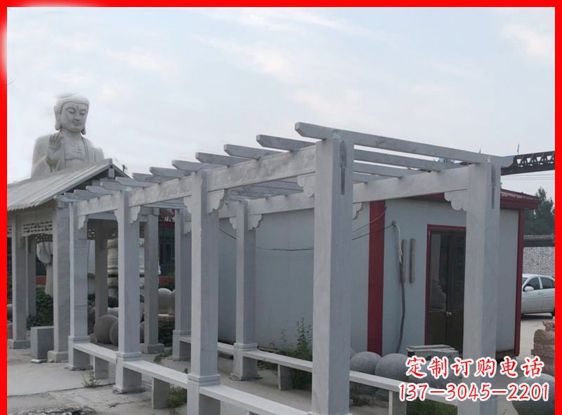 泰州 专业定制公园大理石石雕长廊