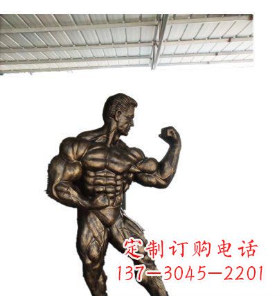 泰州优质铜制大力士雕塑