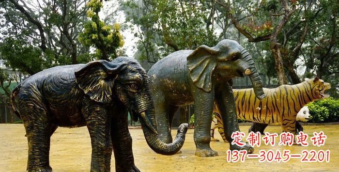 泰州大象雕塑铜雕