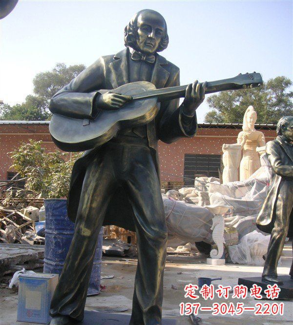 泰州高端精致吉他雕塑