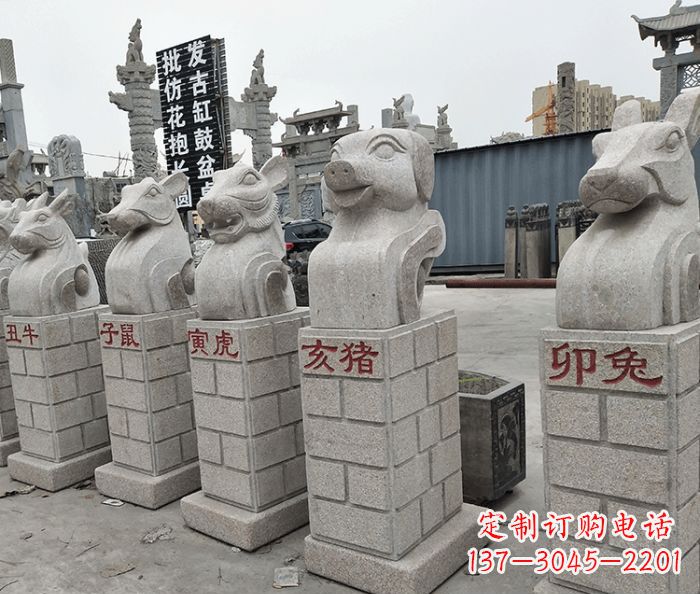 泰州动物石雕，精美而精致