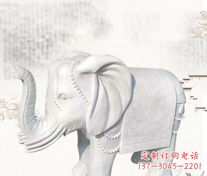 泰州大象雕塑——十分优雅的艺术品