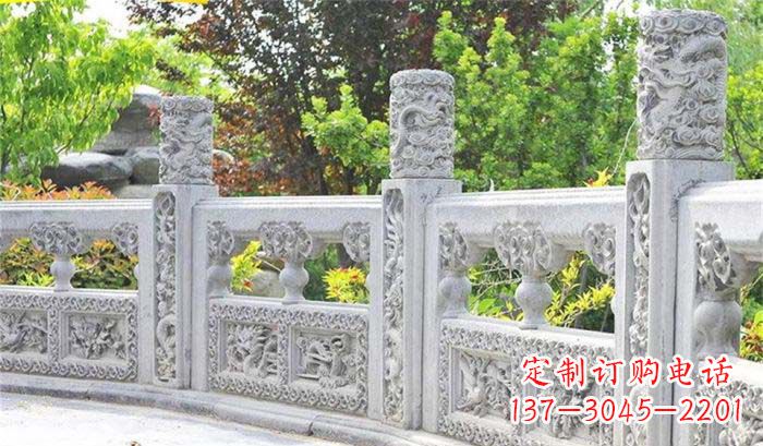 泰州公园仿古石栏板雕塑