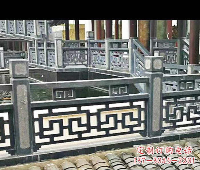泰州中领雕塑精致仿古石栏板