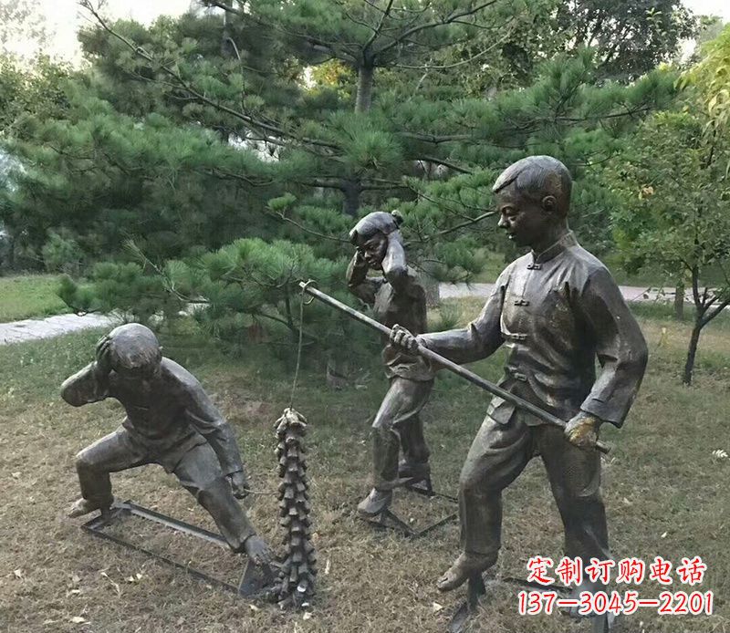 泰州珍贵的童年回忆——儿童铜雕
