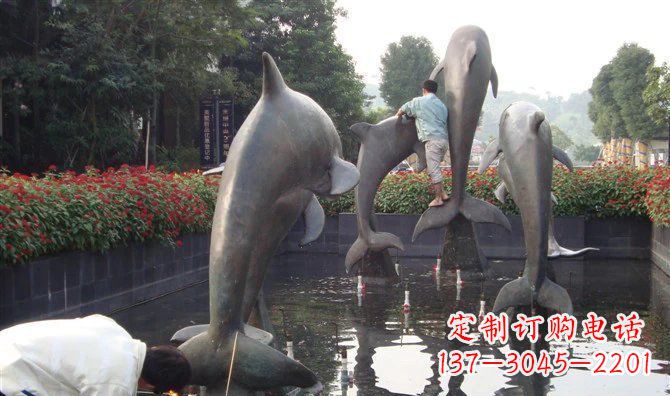 泰州铜雕海豚——传递着海洋之美的艺术作品