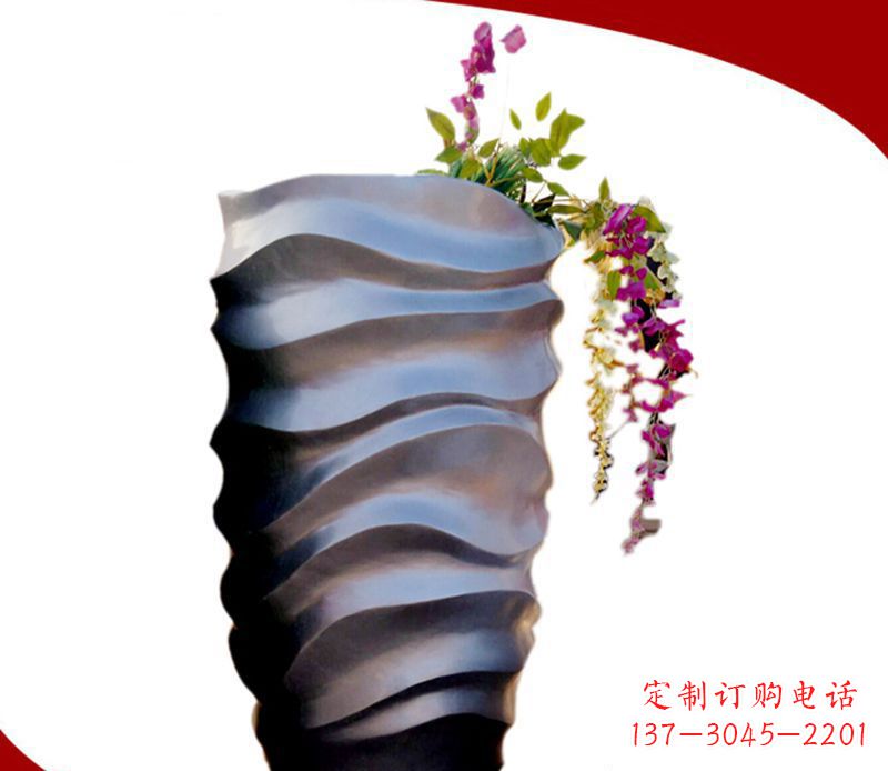泰州领雕塑花盆景观雕塑