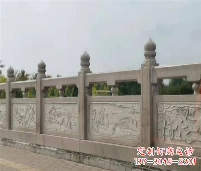 泰州泰山大理石浮雕栏板雕塑