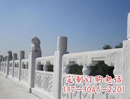 泰州公园景观大理石浮雕栏板 (3)