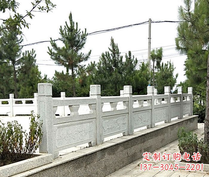 泰州大理石栏板石雕,构筑公园景观
