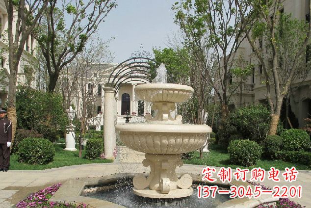 泰州大理石喷泉石雕——把景观美学带入公园