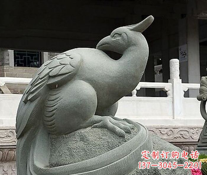 泰州公园景观凤凰石雕