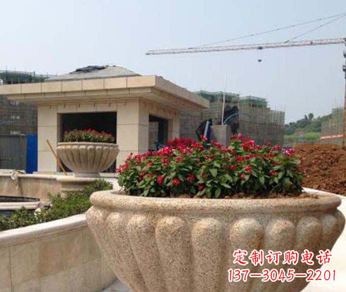 泰州公园景观花盆石雕