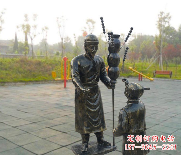泰州精美仿铜葫芦雕塑