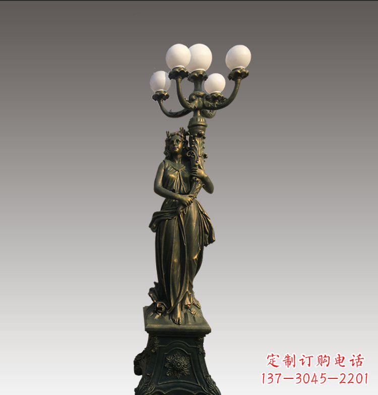 泰州风采依旧的美丽女子雕塑