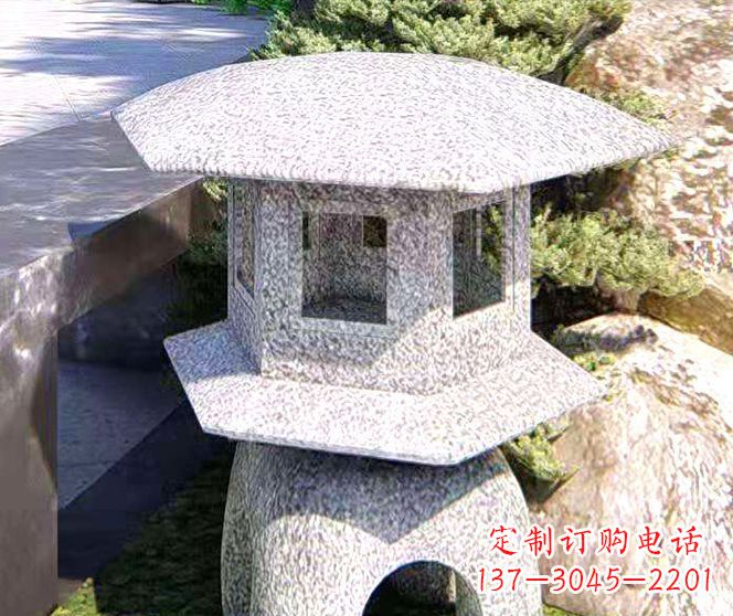 泰州石头雕塑灯——点亮公园之美