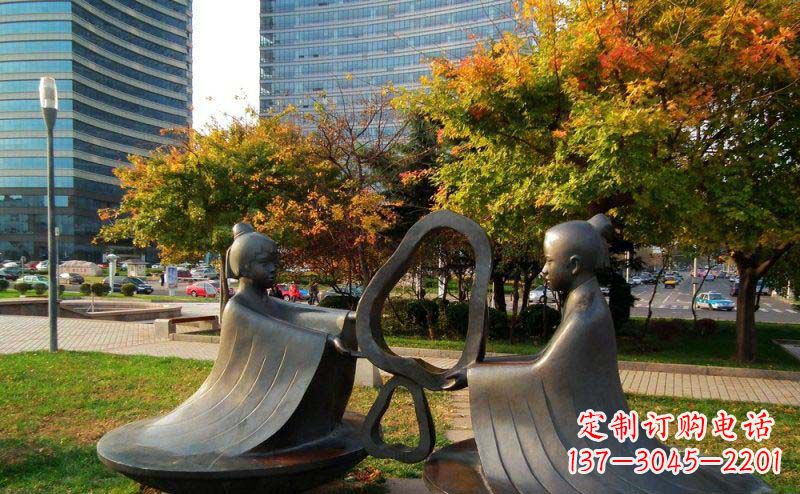 泰州传承传统文化,精心打造精美孔融雕塑