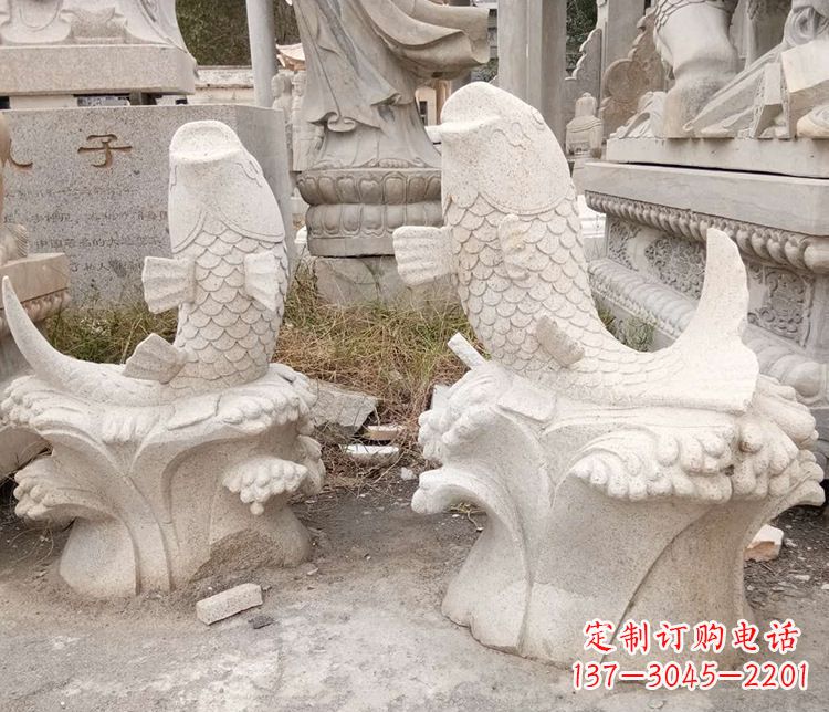 泰州鲤鱼雕塑定制