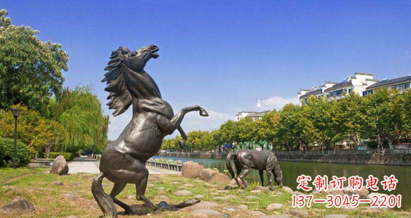 泰州中领雕塑精美动物铜雕