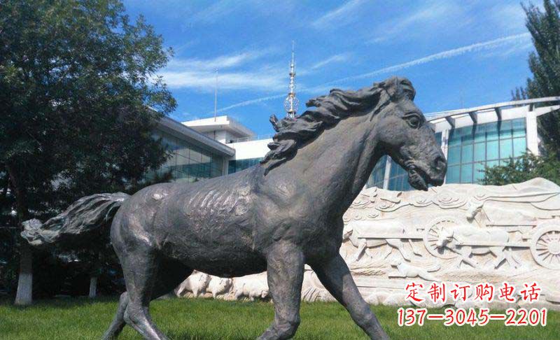 泰州马动物铜雕塑
