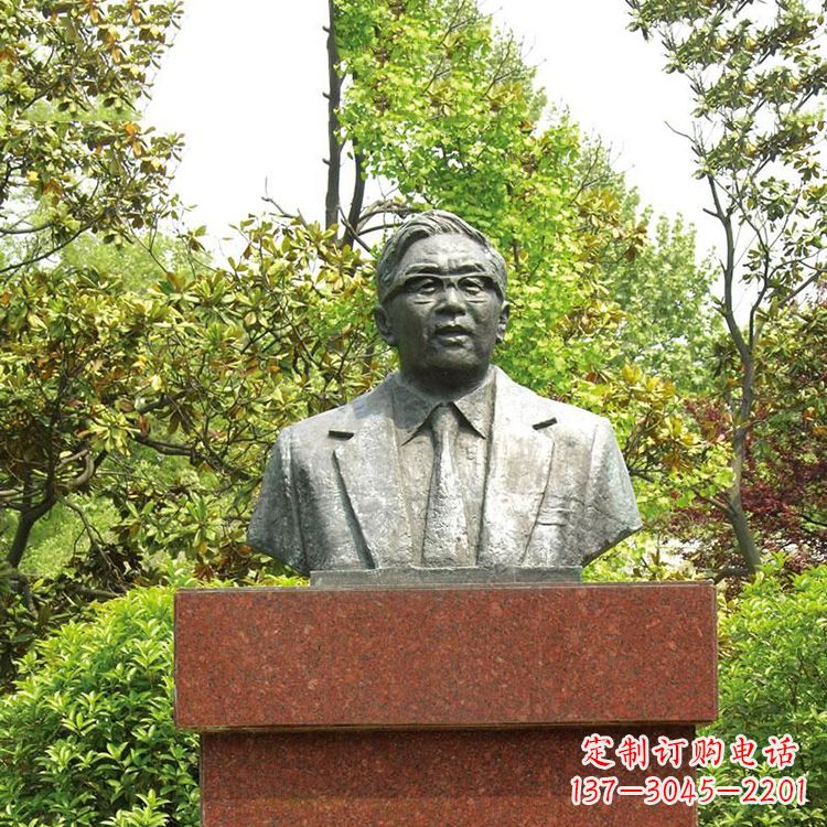 泰州 华罗庚大师精美铜雕塑