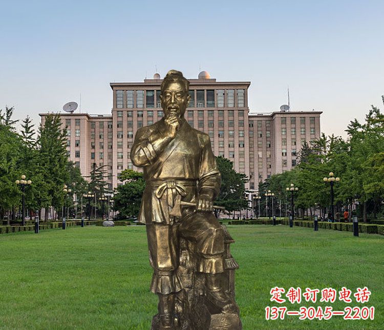 泰州传承古代精湛工艺,精美细腻的鲁班雕塑