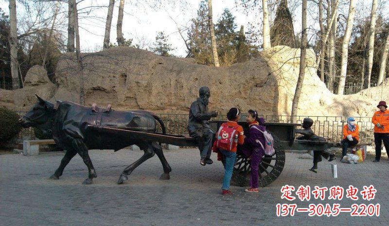 泰州传承历史,记录岁月——领雕塑定制小孩雕塑
