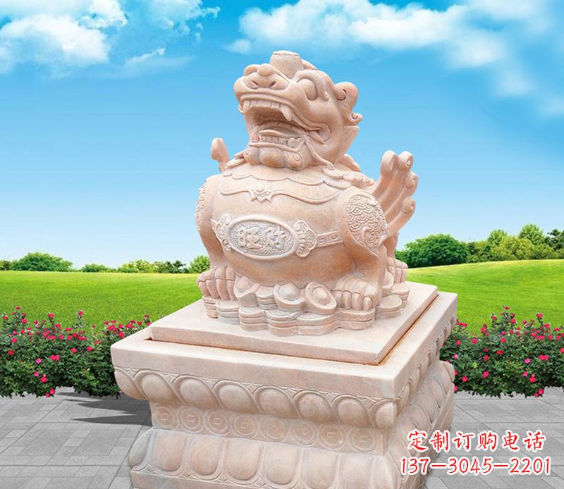 泰州财神貔貅雕塑