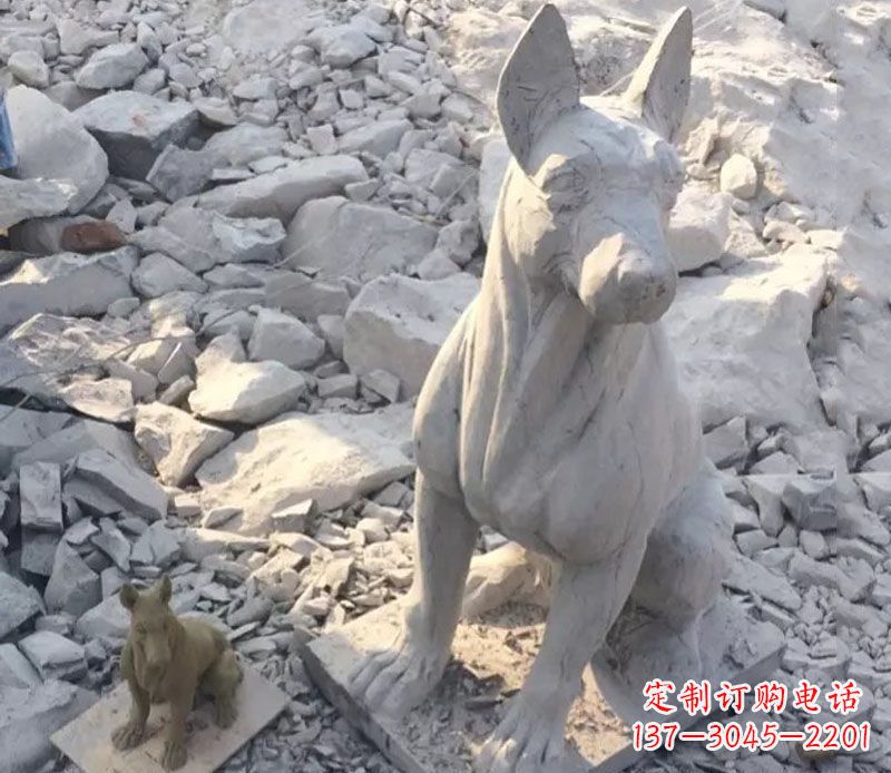 泰州精美工艺十二生肖狗石雕