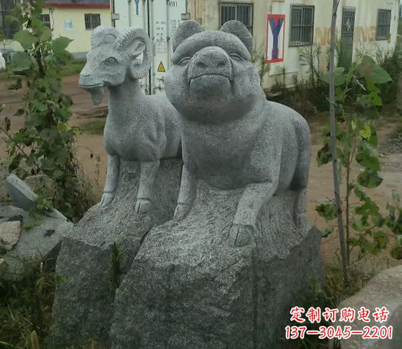 泰州优质动物猪石雕