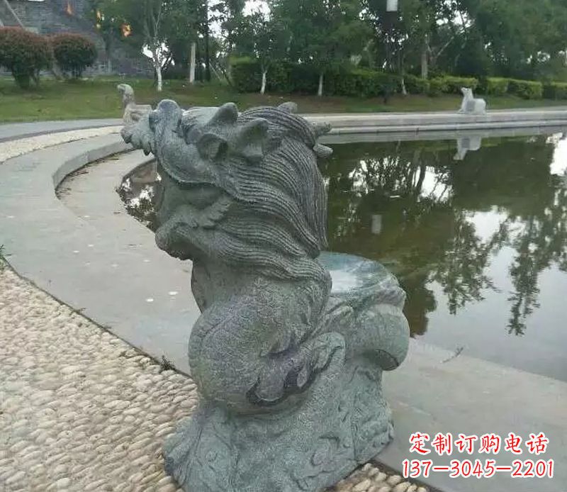 泰州中国十二生肖石雕