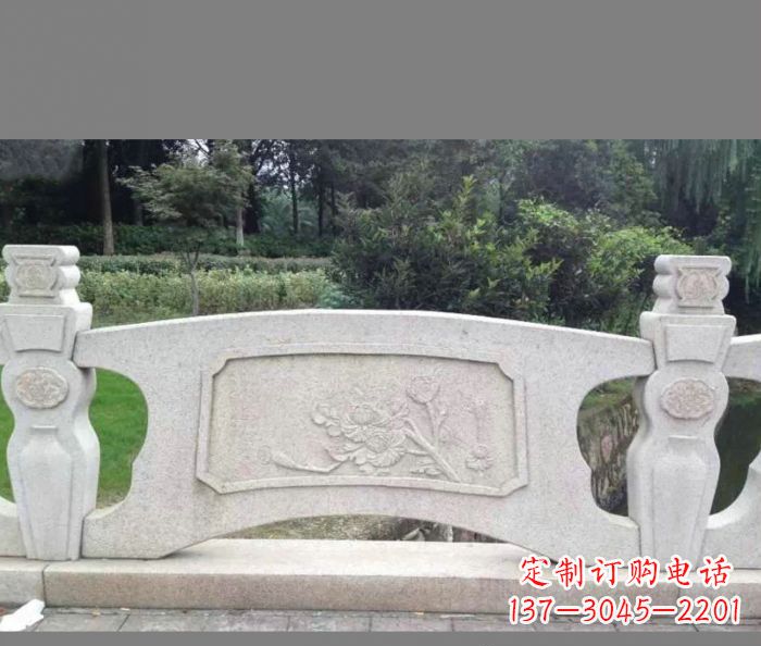 泰州大理石公园石栏板雕塑