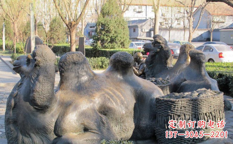 泰州特大型骆驼铜雕