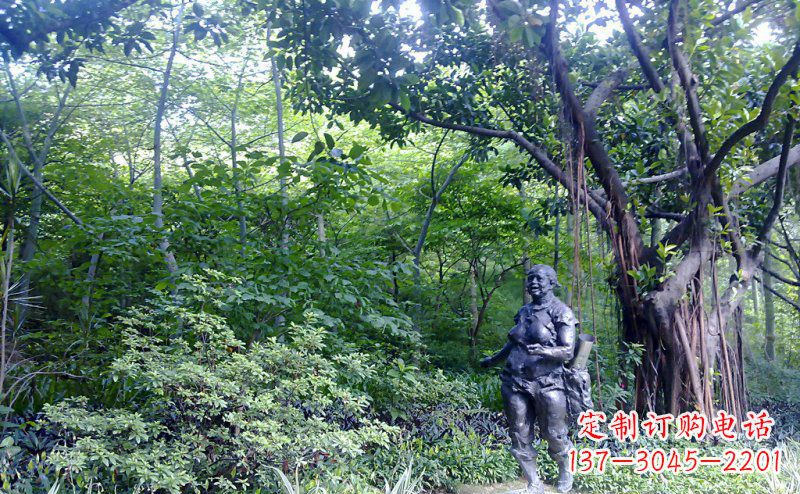 泰州铜雕西方女人人物雕塑