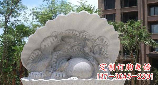 泰州城市公园小区经典喷泉石雕
