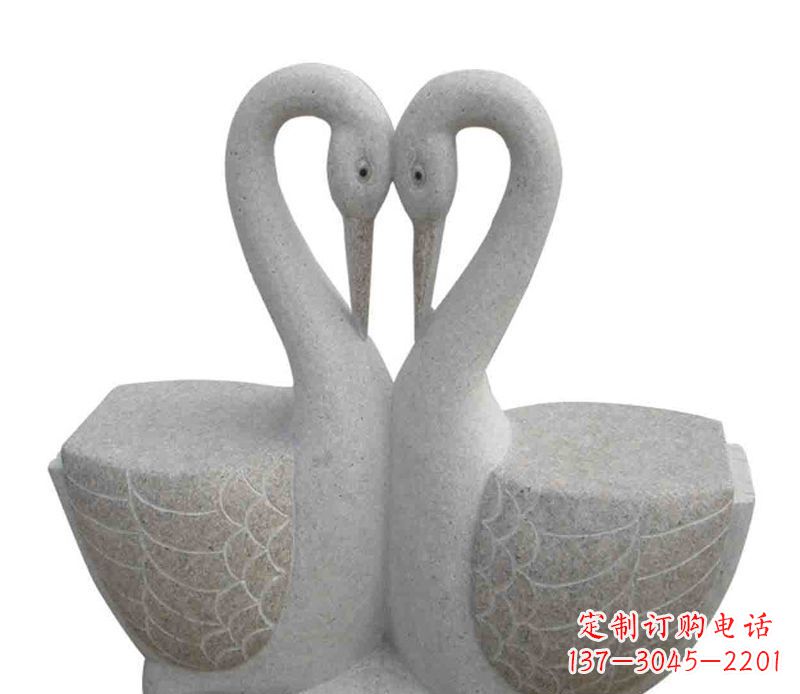 泰州艺术级天鹅石雕