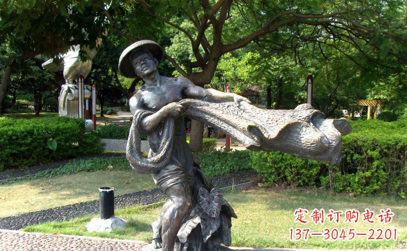 泰州渔民铜雕—— 带您体验渔夫传统文化