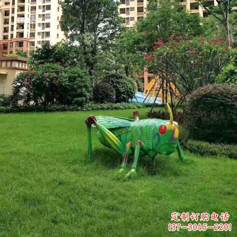 泰州亚克力蝗虫雕塑