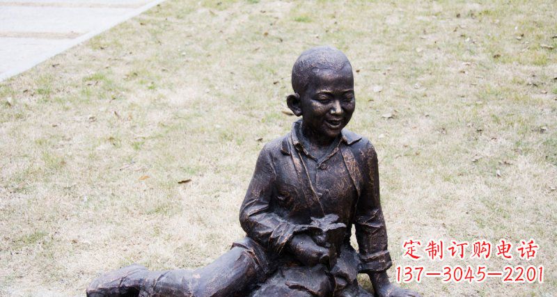 泰州儿童景观铜雕