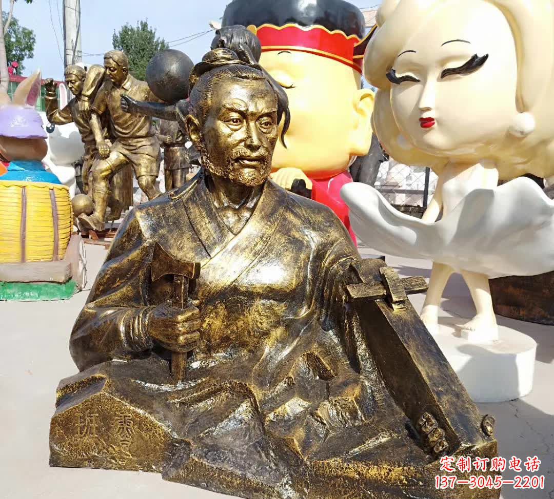 泰州精美绝伦的鲁班铜雕,带您领略古典艺术美学