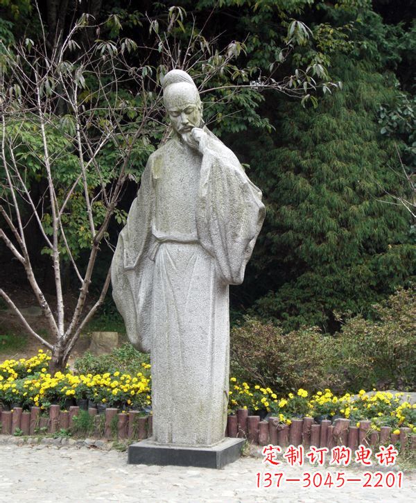 泰州经典传承--李白石雕