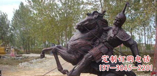 泰州复古骑士马雕塑