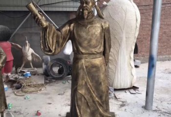 泰州龙韵铜雕——歌颂古代大文豪李白