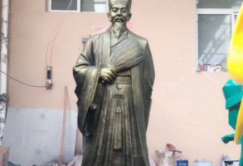 泰州中领雕塑经典传承，诸葛亮铜雕！